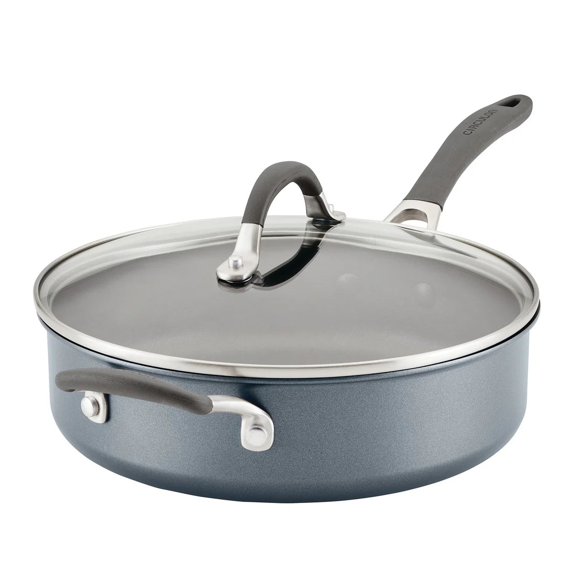 Circulon A1 Series Sauté Pan with Helper Handle – 28cm 4.7L Non-Stick - Mustard
