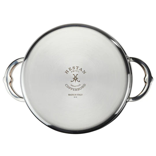 Hestan CopperBond Stock Pot with Lid – 24cm 5.7L Copper Core - Mustard
