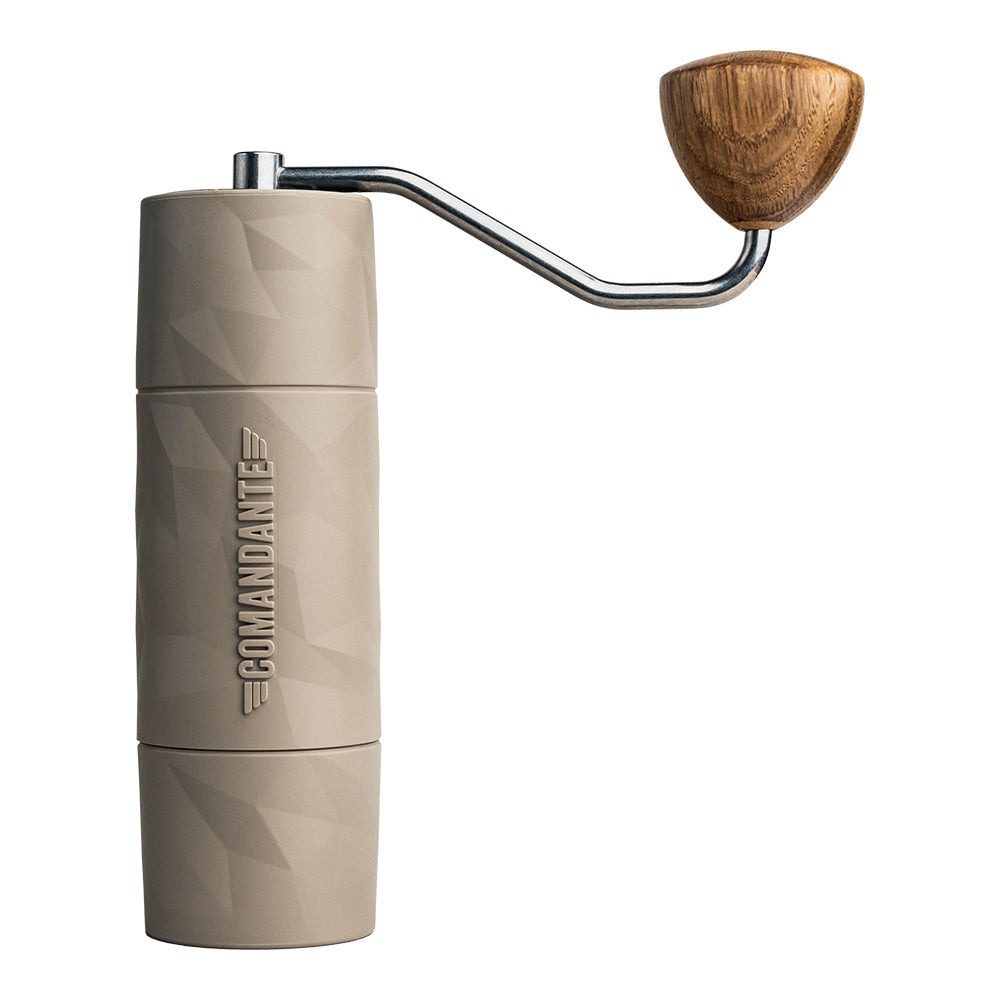 Comandante X25 Trailmaster Dune and Hario Cafe All Dripper BATON 02 Bundle - Mustard