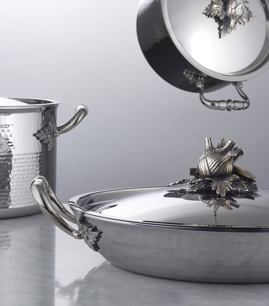Ruffoni Opus Prima Covered Gratin Dish – 30cm 3.5L Stainless Steel - Mustard