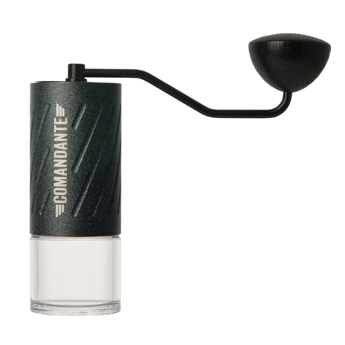Comandante C60 Baracuda Coffee Grinder (Nautilus Blue) - Mustard