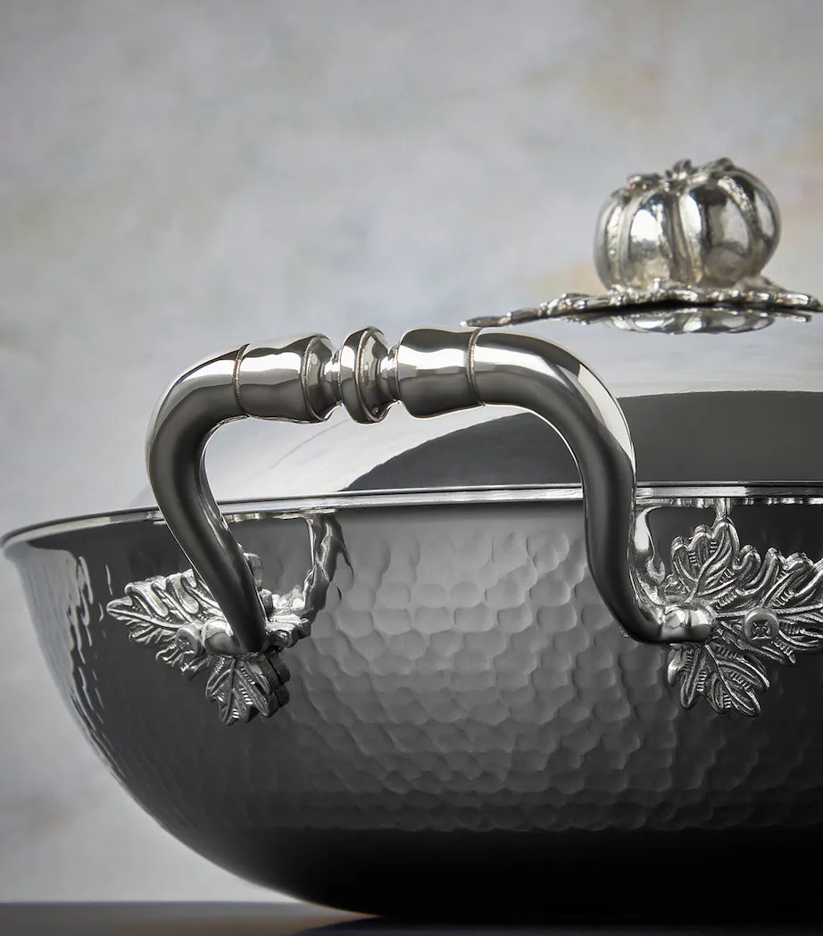 Ruffoni Opus Prima Covered Bowl Pan – 30cm 4.5L Stainless Steel - Mustard
