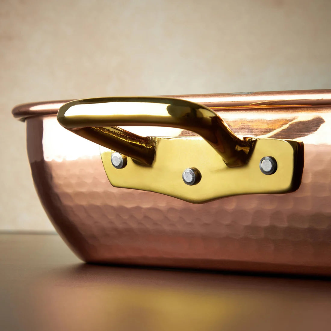 Ruffoni Historia Covered Roasting Pan – 36cm 5.25L Copper - Mustard