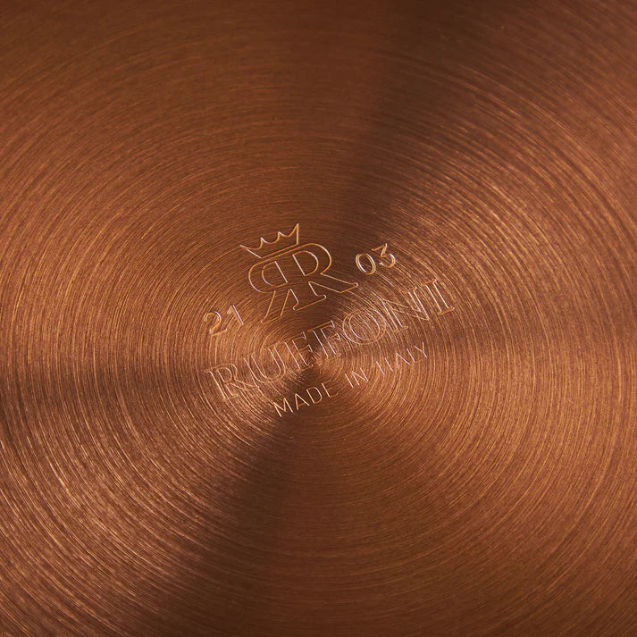 Ruffoni Historia Covered Saucepan – 16cm 2.3L Copper - Mustard