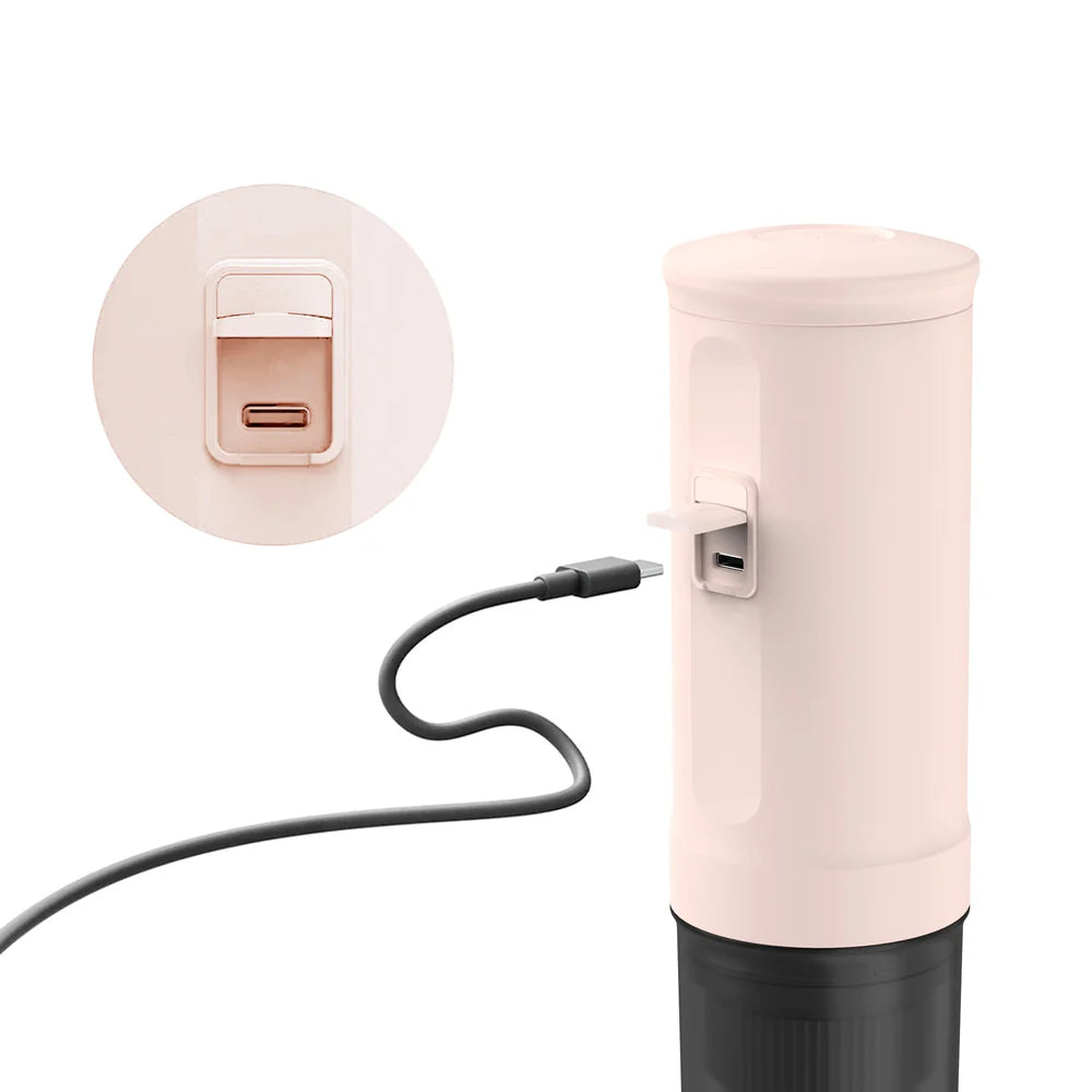 OutIn Nano Portable Espresso Machine (Rose Quartz) x BCRF Gift Set - Mustard