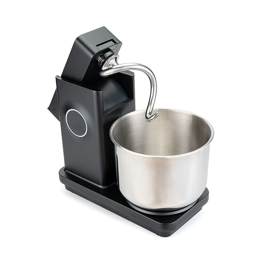 Wilfa ProBaker Timer Stand Mixer – Black - Mustard