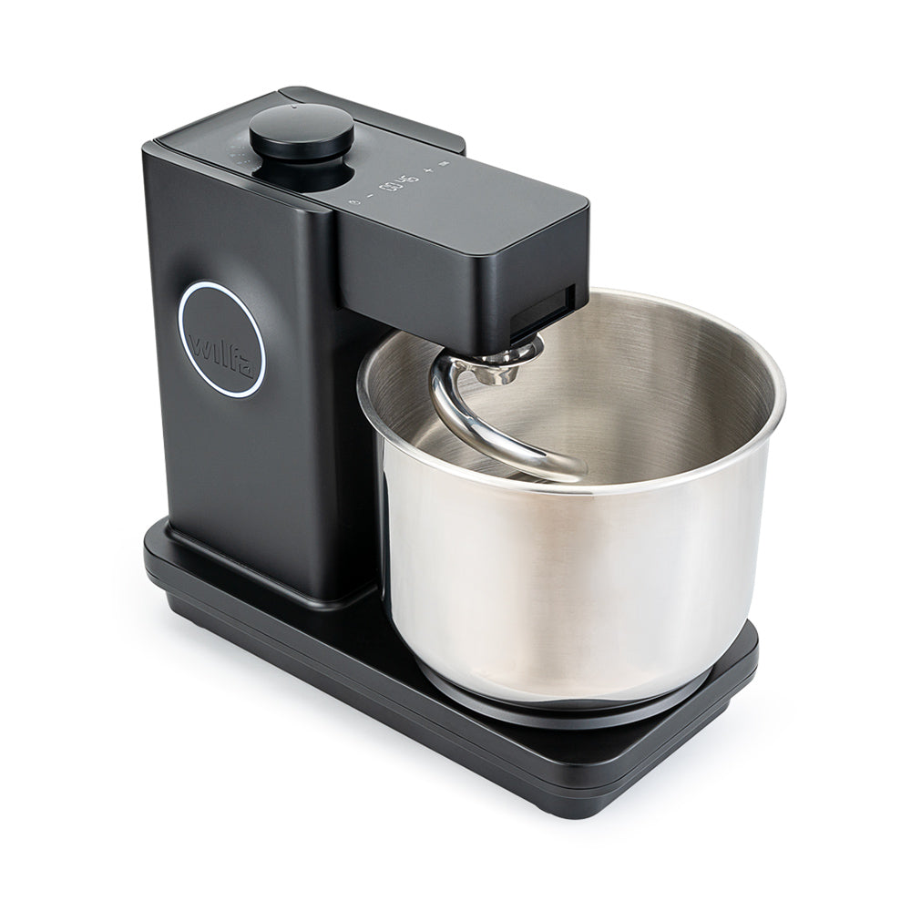 Wilfa ProBaker Timer Stand Mixer – Black - Mustard