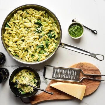 Hestan ProBond Skillet – 22cm, 28cm or 32cm Stainless Steel Frying Pan - Mustard