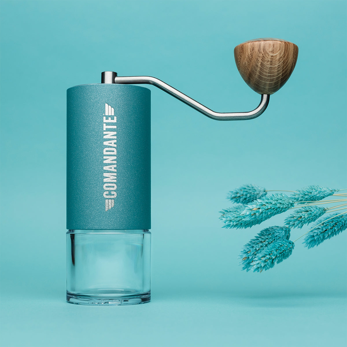 Comandante C40 Nitro Blade Coffee Grinder MK4 (Alpine Lagoon) - Mustard