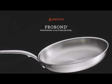 Hestan ProBond Skillet – 22cm, 28cm or 32cm Stainless Steel Frying Pan - Mustard