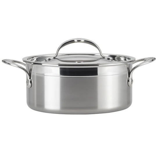 Hestan ProBond Stainless Steel Soup Pot – 20cm 2.8L - Mustard