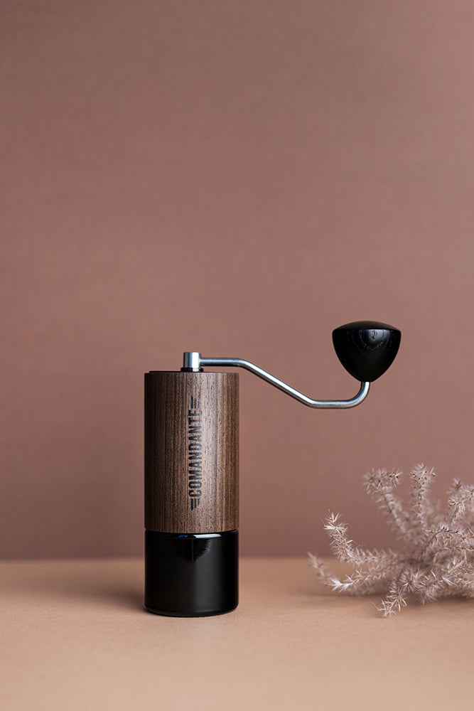 Comandante C40 Nitro Blade Coffee Grinder MK4 - Chocolate Fineline - Mustard