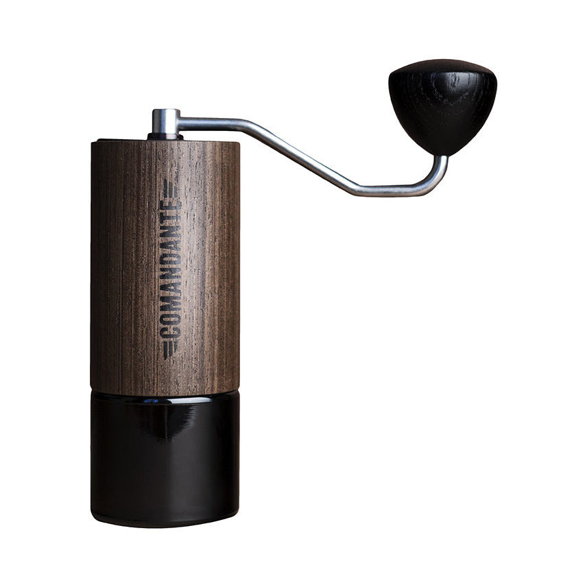 Comandante C40 Nitro Blade Coffee Grinder MK4 - Chocolate Fineline - Mustard