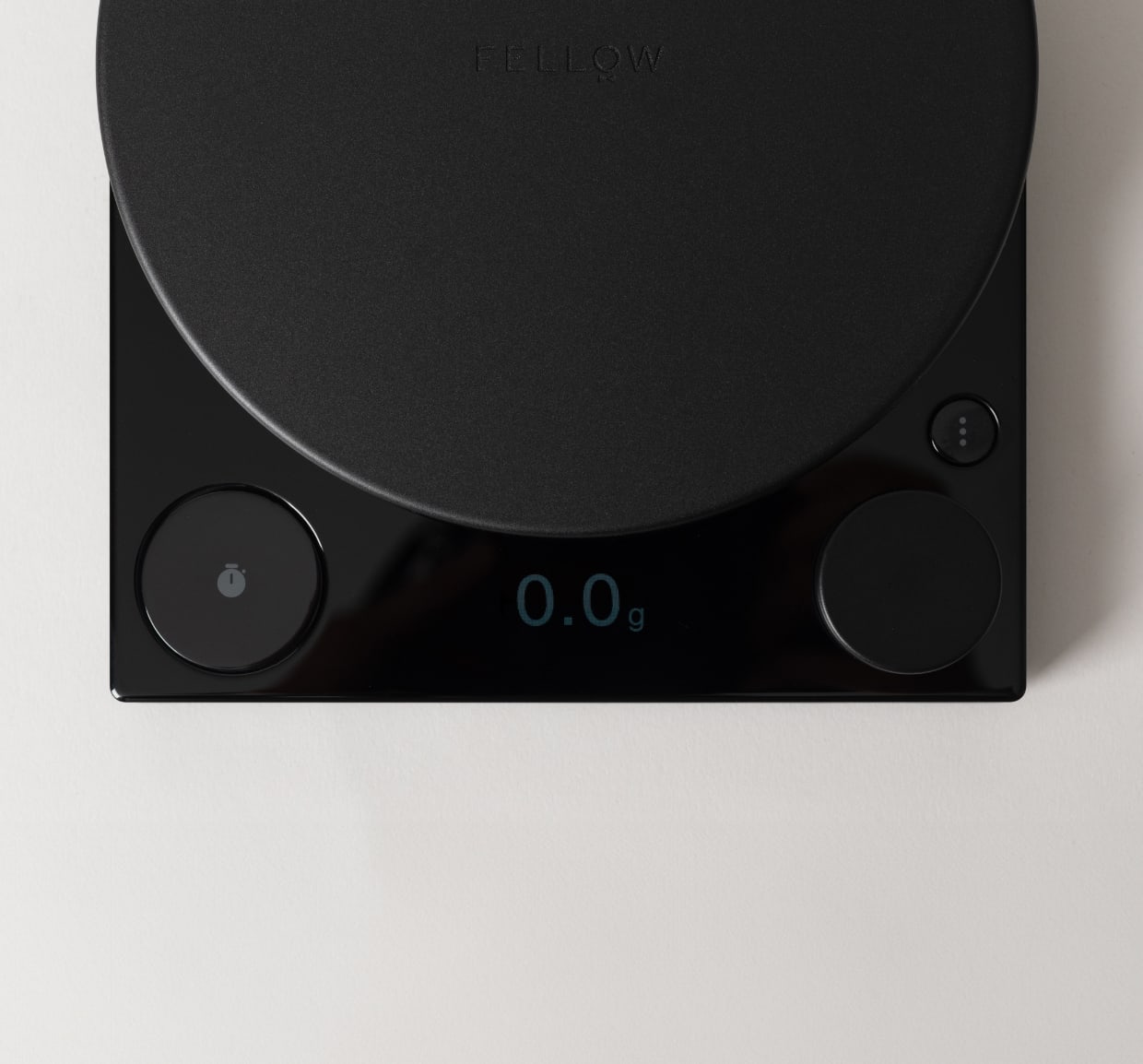 Fellow Tally Pro Scale – Digital Coffee Scale 0.1g Precision Black - Mustard