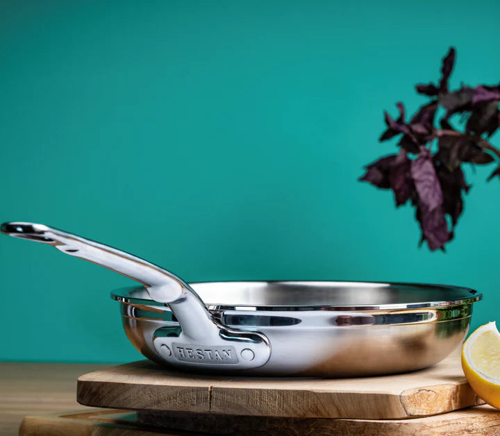 Hestan ProBond Skillet – 22cm, 28cm or 32cm Stainless Steel Frying Pan - Mustard