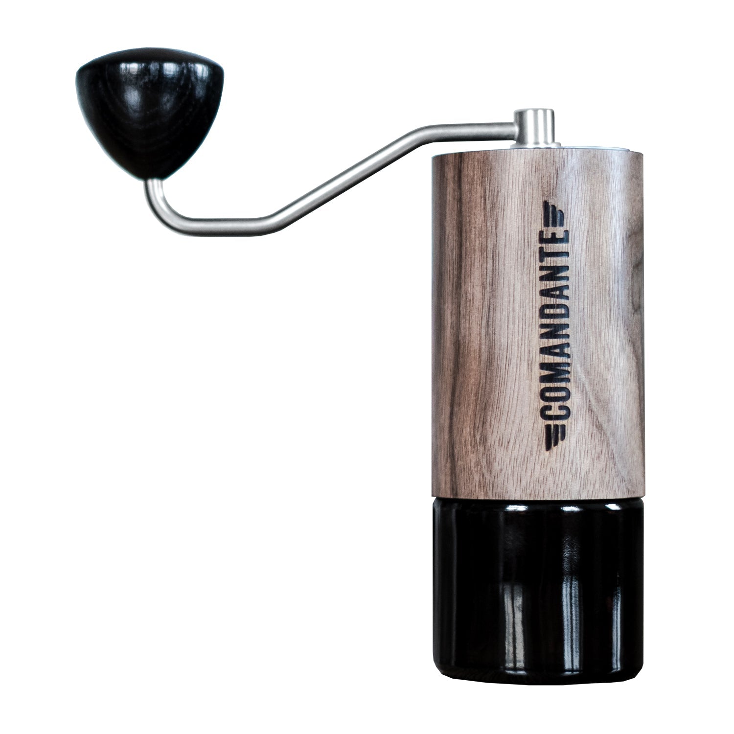 Comandante C40 Nitro Blade Coffee Grinder MK4 - Virginia Walnut - Mustard
