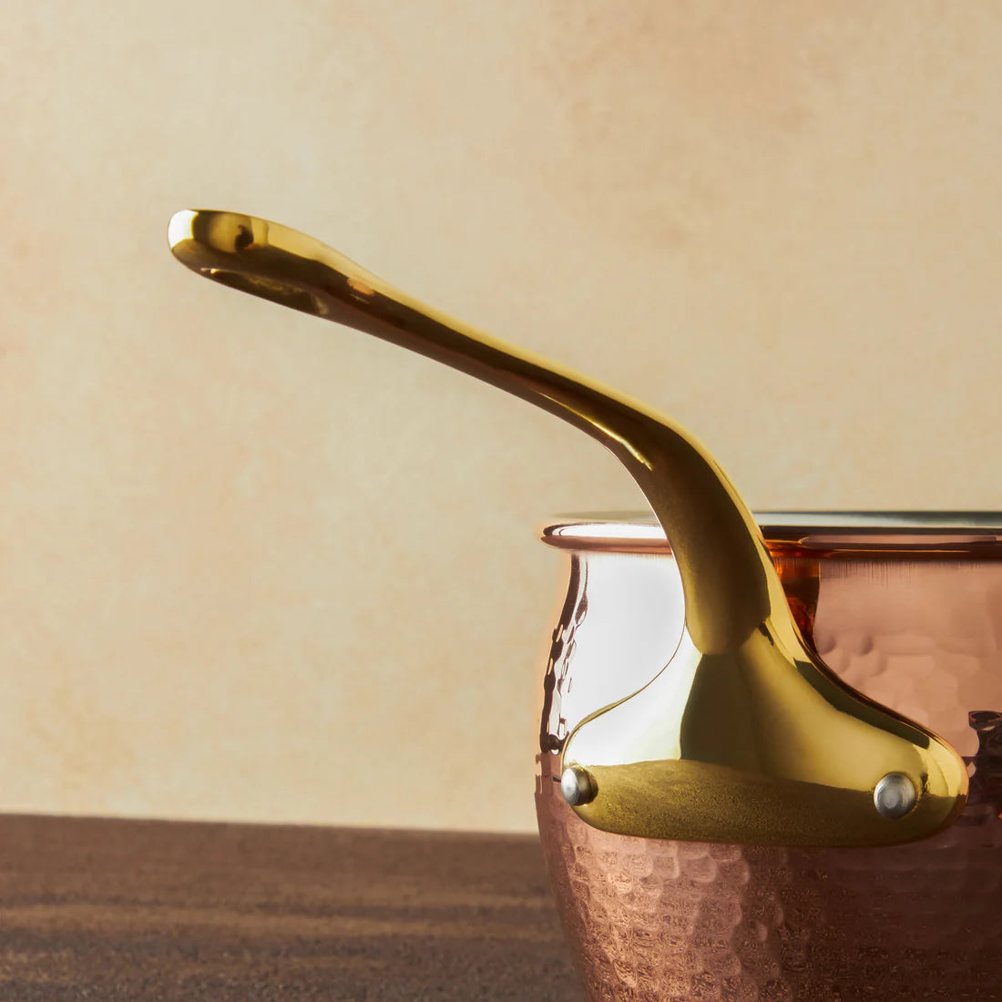 Ruffoni Historia Covered Saucepan – 16cm 2.3L Copper - Mustard