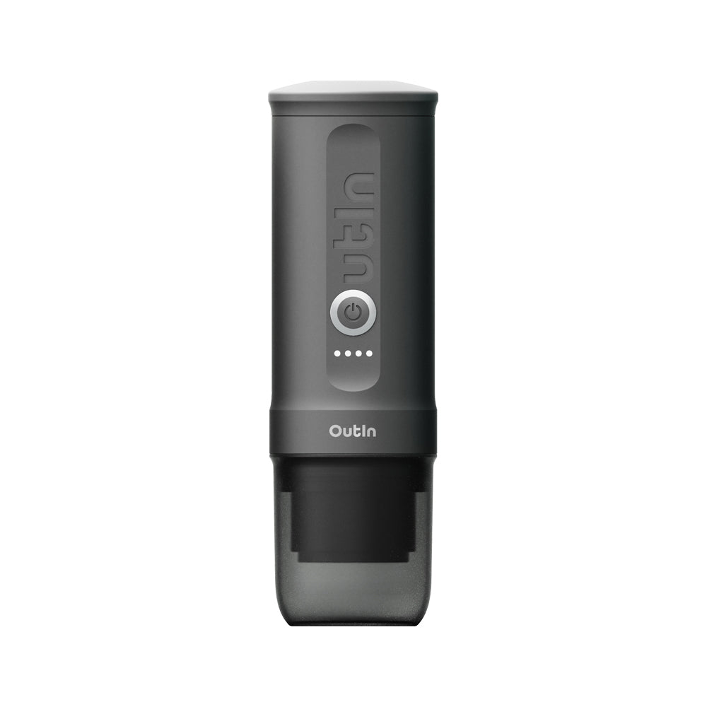 OutIn Nano Portable Espresso Machine (Space Grey) - Mustard