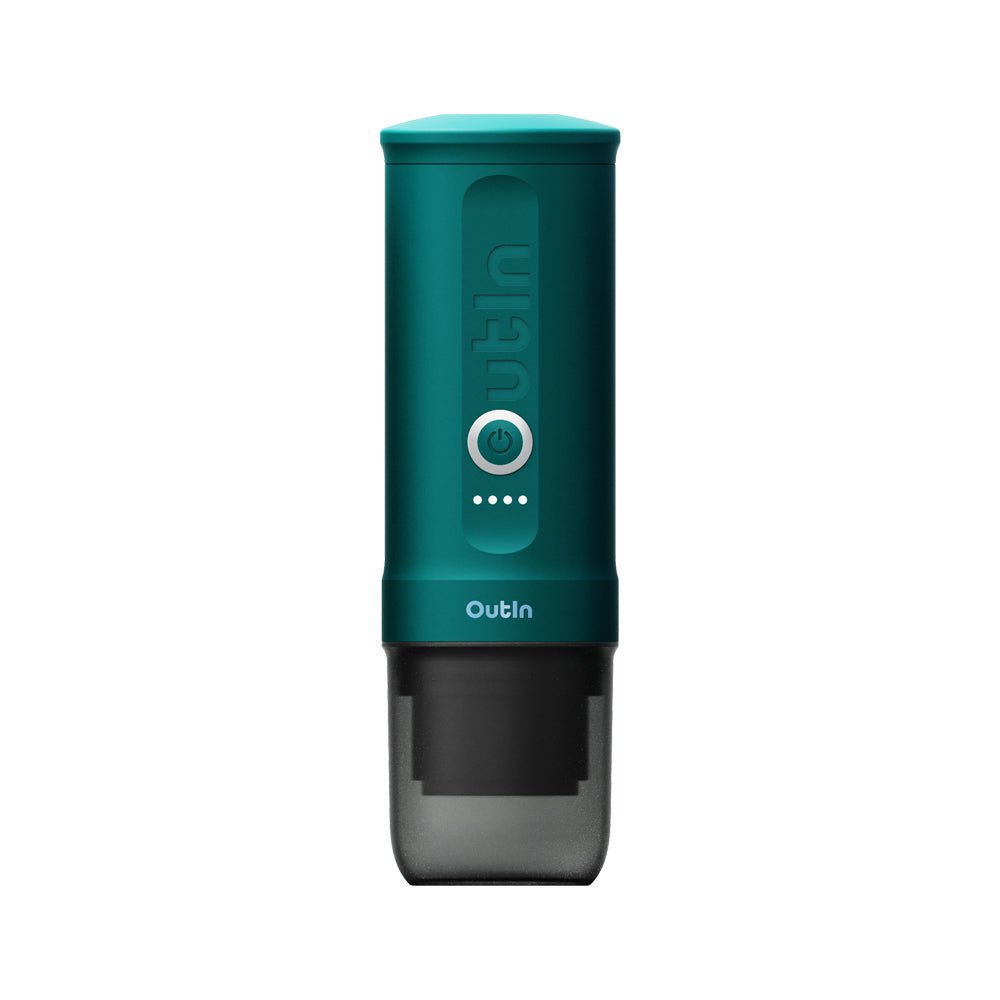 OutIn Nano Portable Espresso Machine – OutIn Teal - Mustard