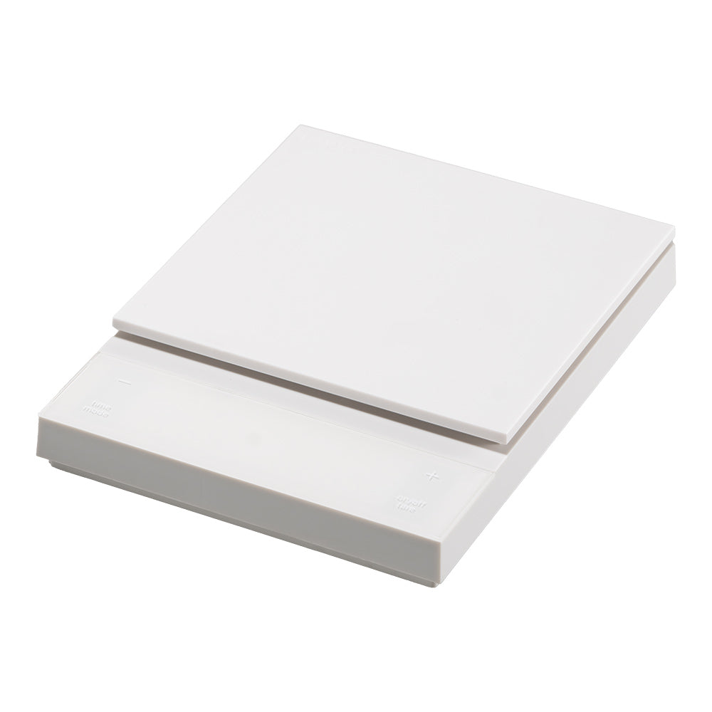 Hario Polaris Coffee Scale (White) - Mustard
