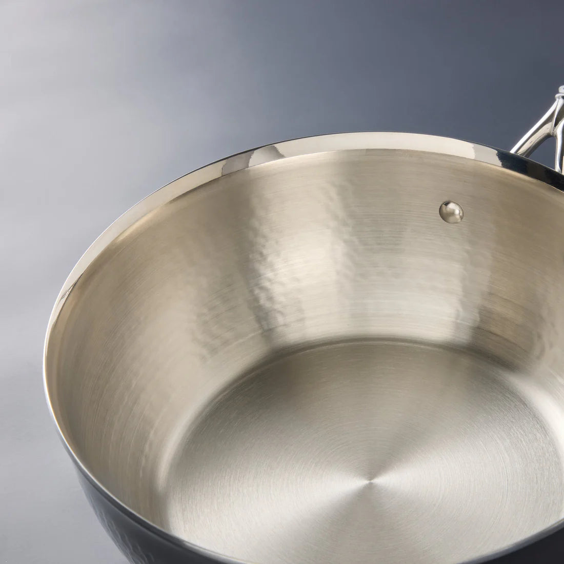 Ruffoni Opus Prima Covered Chef Pan – 24cm 3.8L Stainless Steel - Mustard