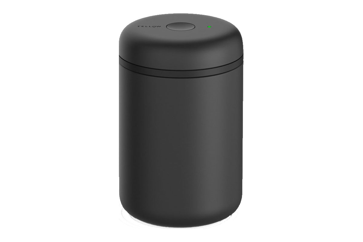 Fellow Electric Atmos Vacuum Canister for Coffee Beans & Dry Goods - Mustard
