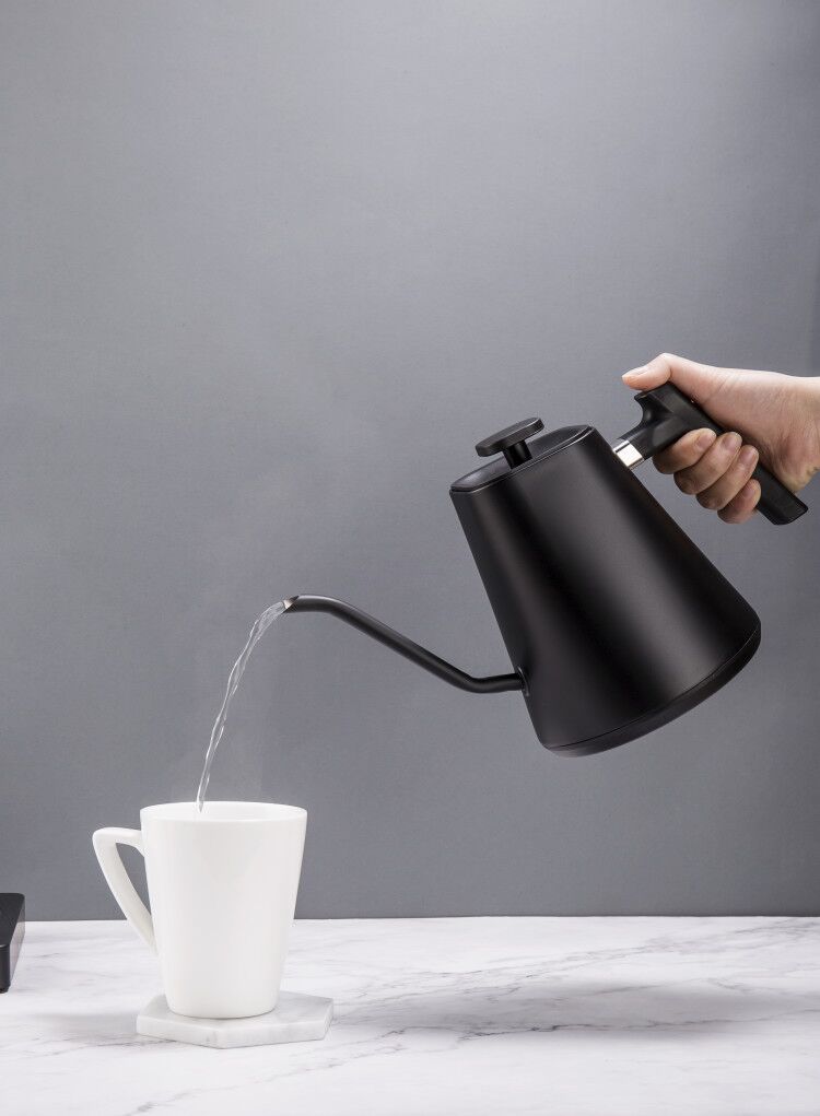 Felicita Square Temperature Control Electric Kettle - Mustard