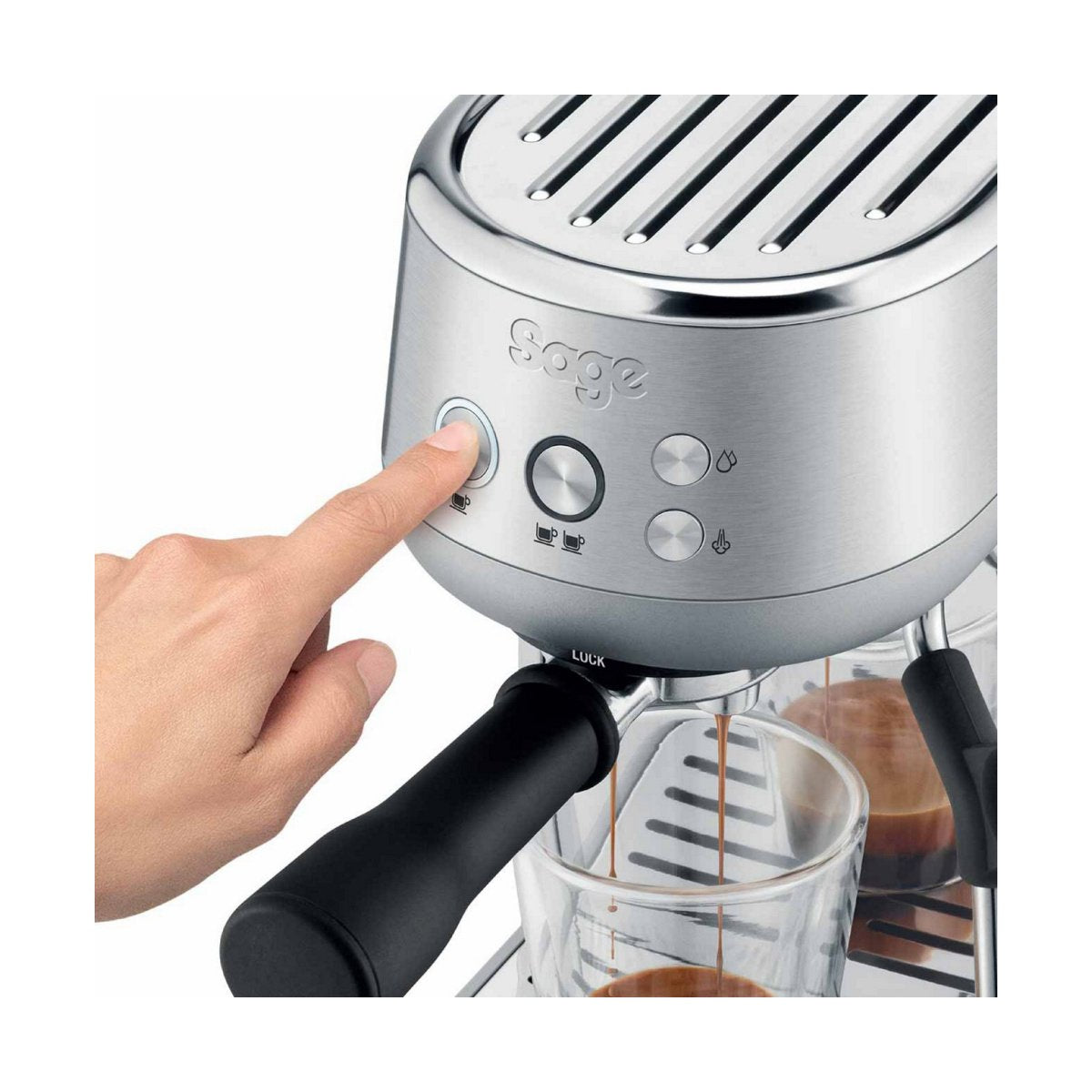 Sage The Bambino Espresso Machine - Mustard