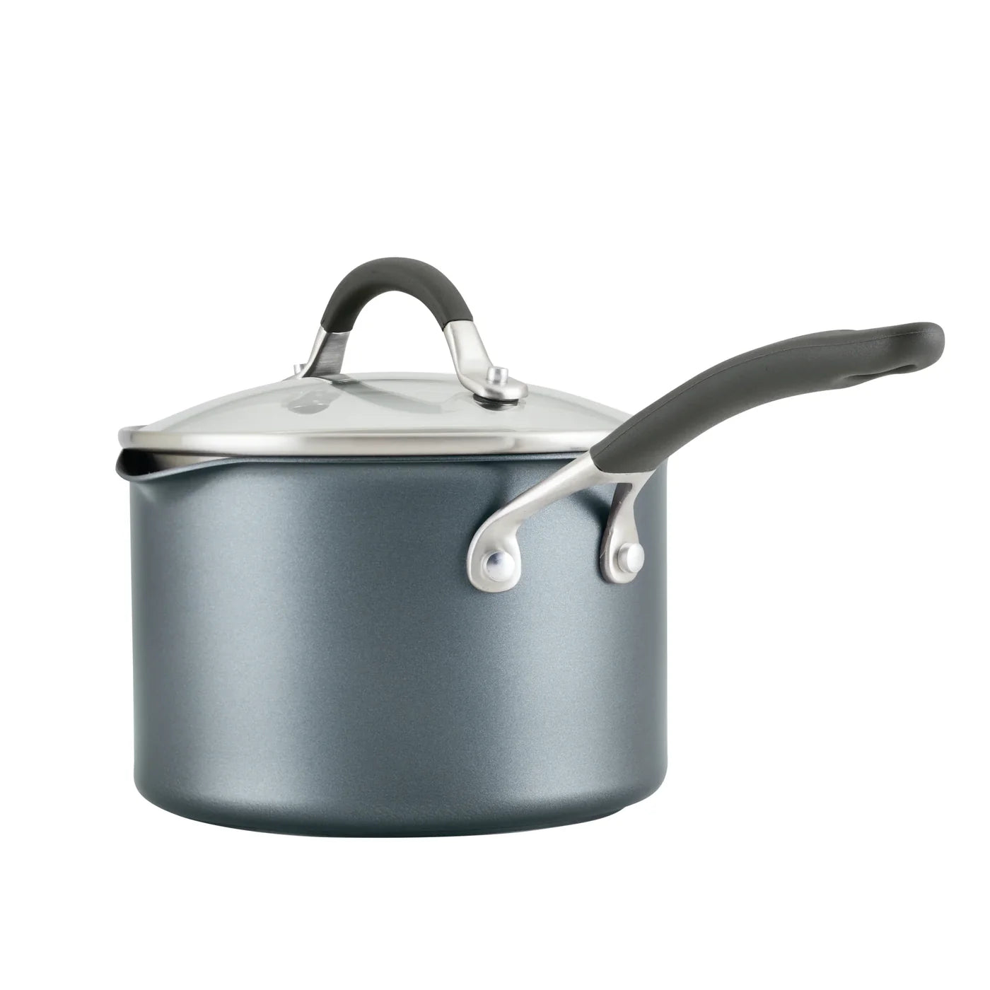 Circulon A1 Series Saucepan Set – 3 Piece Non-Stick Induction Suitable - Mustard