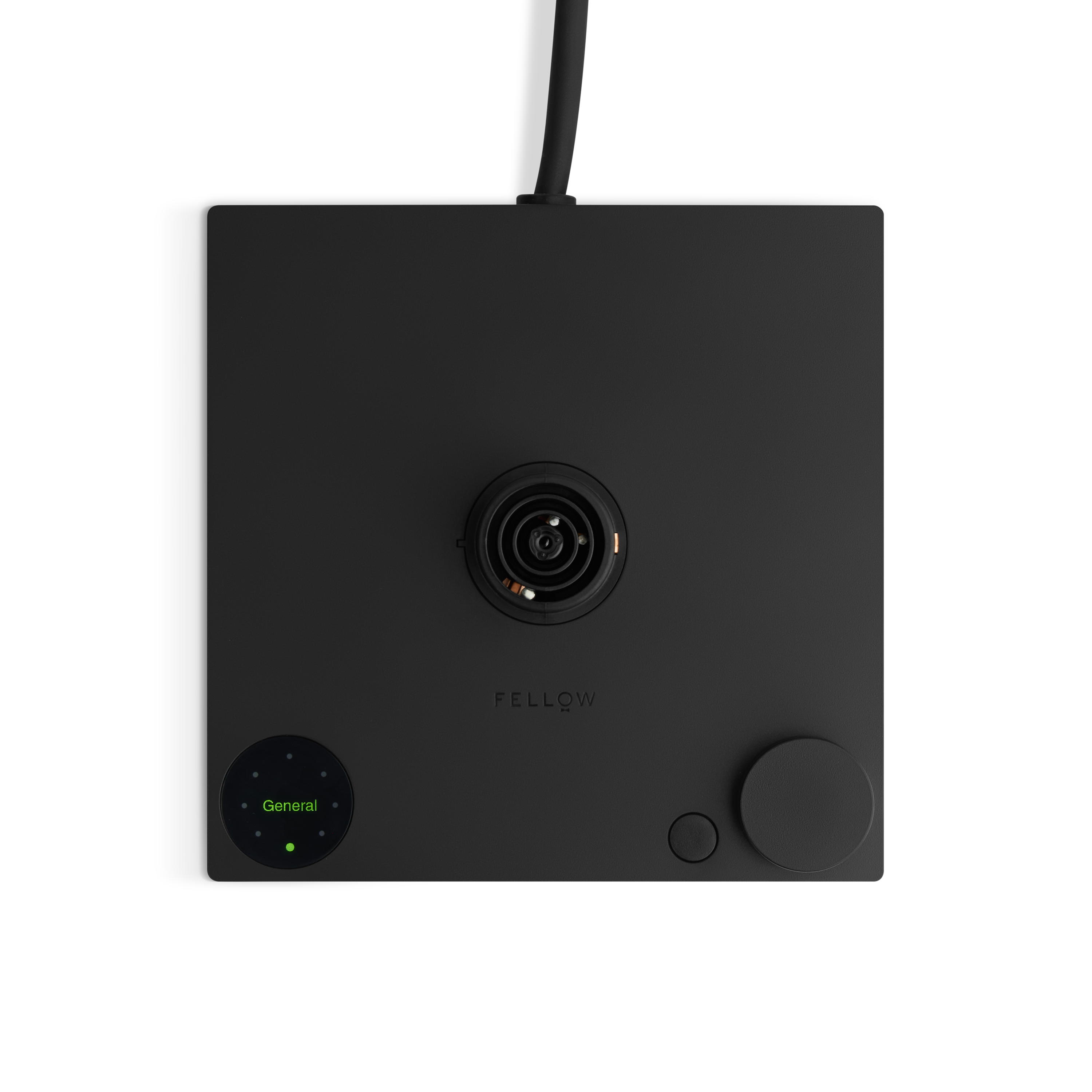 Fellow Stagg EKG PRO Electric Kettle - Matte Black - Mustard