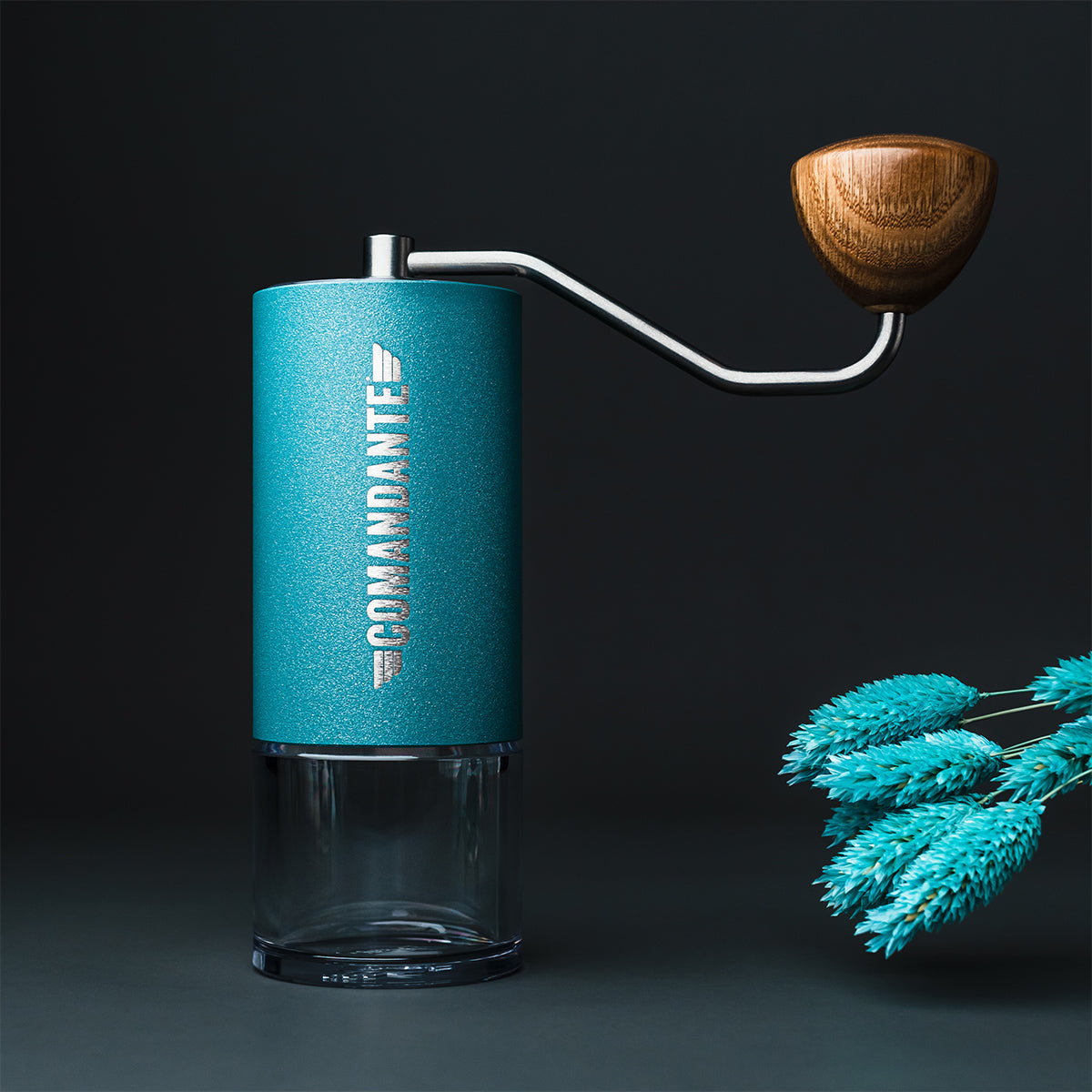 Comandante C40 Nitro Blade Coffee Grinder MK4 (Alpine Lagoon) - Mustard