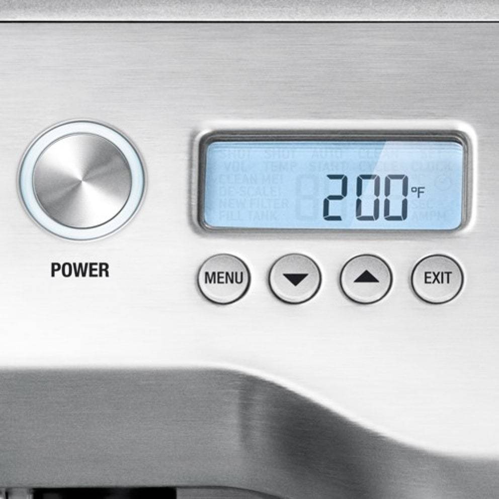 Sage The Dual Boiler™ Espresso Machine – Black Truffle - Mustard