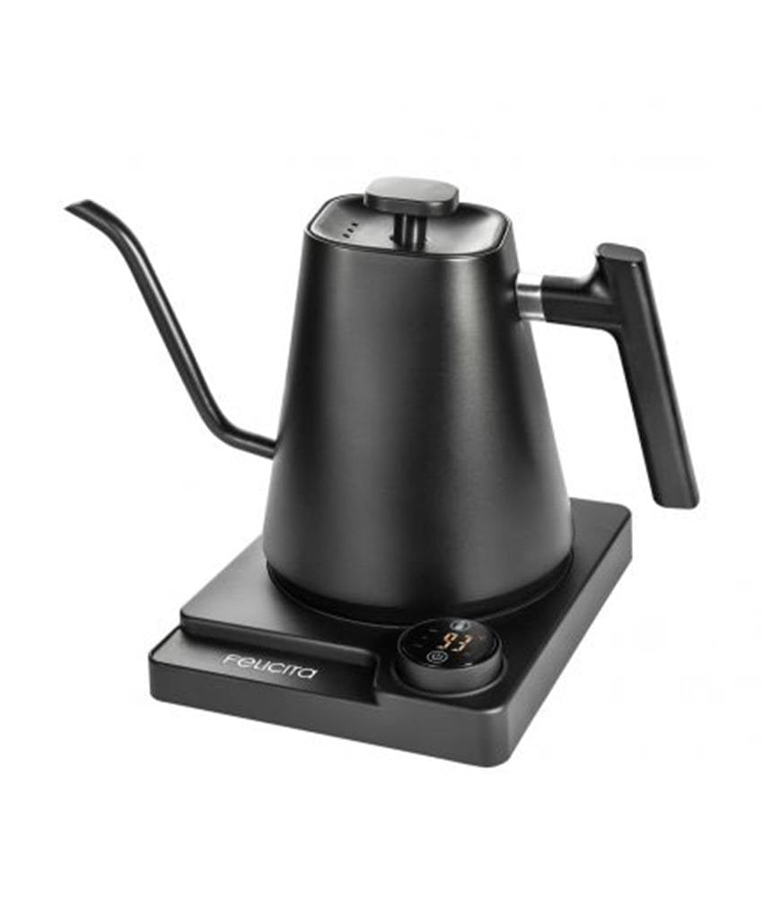 Felicita Square Temperature Control Electric Kettle - Mustard